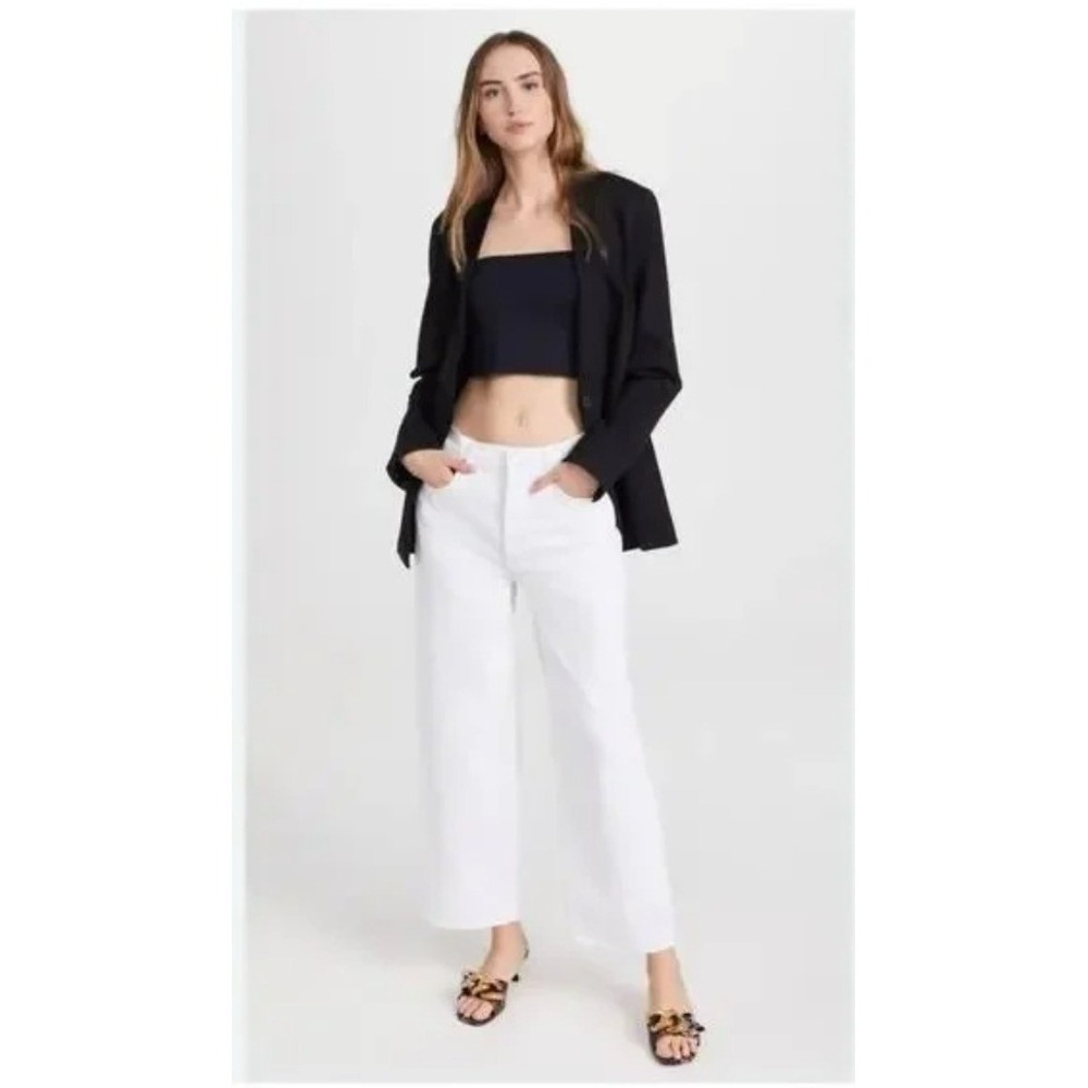 SPANX Black Collarless Open Front Blazer Jacket Women's XL